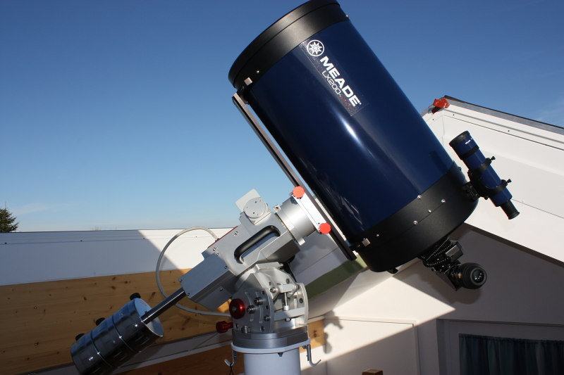 Montierung mit 14-Zoll ACF-Teleskop
