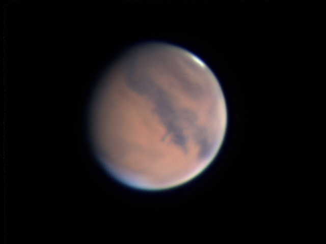Mars am 05.09.2020 RGB-Aufnahme