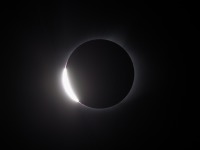Diamond ring, shortly before totality C2 - 11 s