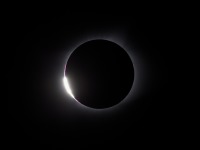 Diamond ring, shortly before totality C2 - 5 s