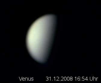 Venus am 31.12.2008