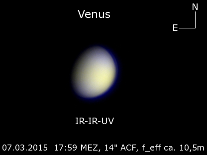 Venus am 07.03.2015