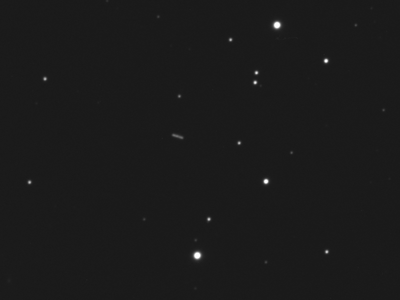 Kleinplanet (1332) Marconia - Strichspur