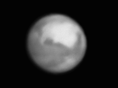 Mars am 25.12.2022 IR-Aufnahme