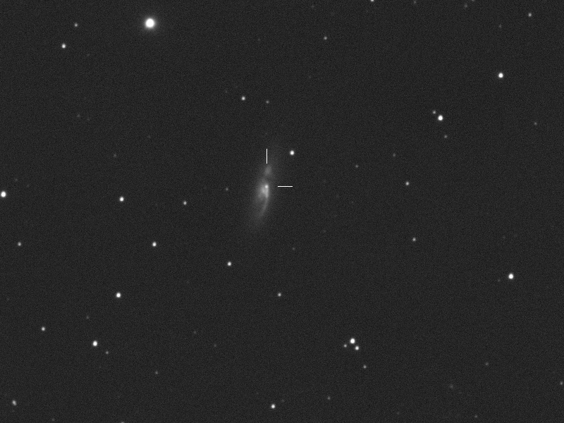 Supernova 2026gzx in NGC 3955 in Crt am 17.04.2026