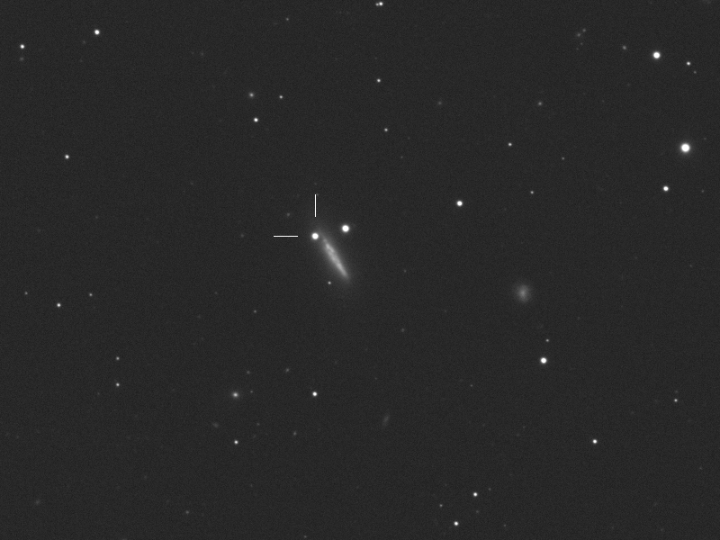 Supernova 2026fvx in NGC 4205 in Dra am 17.04.2026