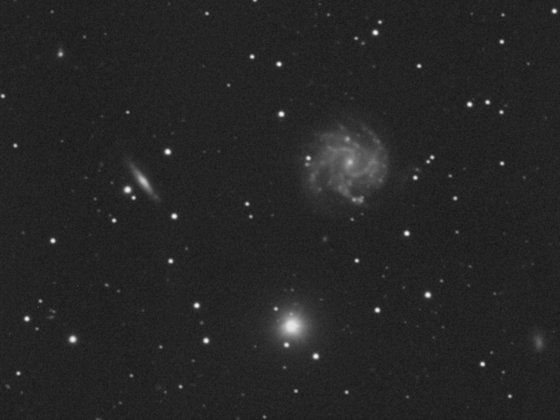 Galaxien NGC 5468 und NGC 5472 in Vir am 10.05.2026